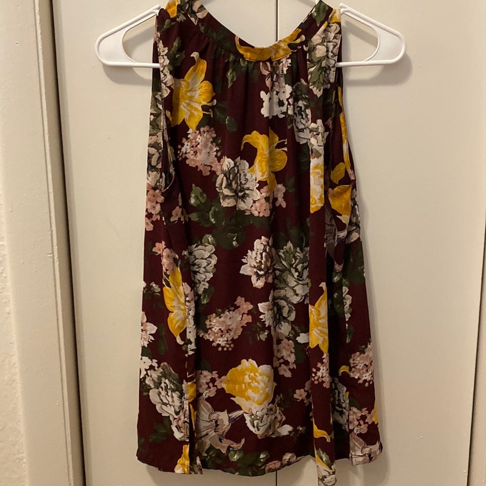 Loft floral blouse in size medium
